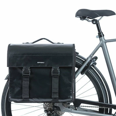 Sacoche De Vélo Double Noire Amovible Urban Load MIK Basil 53L 5 Sacoche De Vélo Double Noire Amovible Urban Load MIK Basil 53L – Image 3