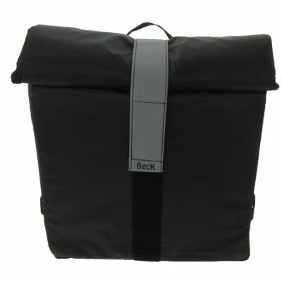 Sacoche De Vélo Simple Imperméable Noire Roll Single Beck 4 Sacoche De Vélo Simple Imperméable Noire Roll Single Beck – Image 2