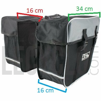 M-Wave Sacoche Double Pour Vélo Day Tripper 4 M-Wave Sacoche Double Pour Vélo Day Tripper – Image 2