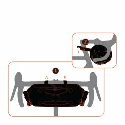 Sacoche De Guidon Pour Le Bikepacking 9L Aqua Evo Adventure Oxford 10 Sacoche De Guidon Pour Le Bikepacking 9L Aqua Evo Adventure Oxford -Remorques vélo Soldes sacoche guidon oxford aquaevo 9L 6