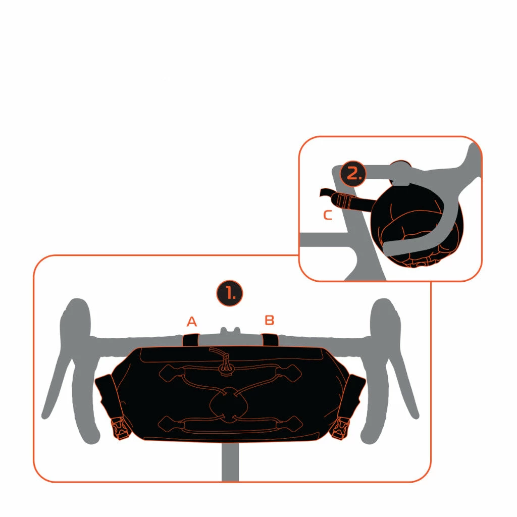 Sacoche De Guidon Pour Le Bikepacking 9L Aqua Evo Adventure Oxford 6 Sacoche De Guidon Pour Le Bikepacking 9L Aqua Evo Adventure Oxford – Image 4