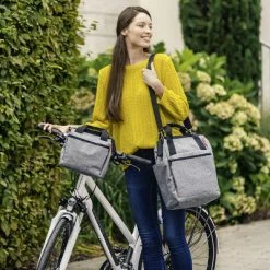 Sacoche Porte-bagages Reisenthel X Klickfix Roomy GT Pois Blancs 11 Sacoche Porte-bagages Reisenthel X Klickfix Roomy GT Pois Blancs -Remorques vélo Soldes sacoche porte bagages reisenthel x klickfix roomy gt pois blancs full 5