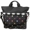 Sacoche Pour Porte-bagages Bikebasket Oval M Dots Klickfix -Remorques vélo Soldes sacoche pour porte bagages bikebasket oval m dots klickfix full
