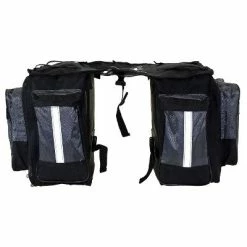 M-Wave Sacoche Triple De Cyclotourisme 11 M-Wave Sacoche Triple De Cyclotourisme -Remorques vélo Soldes sacoche triple de cyclotourisme full 4