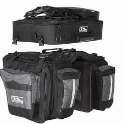 M-Wave Sacoche Triple De Cyclotourisme 13 M-Wave Sacoche Triple De Cyclotourisme -Remorques vélo Soldes sacoche triple de cyclotourisme full 6