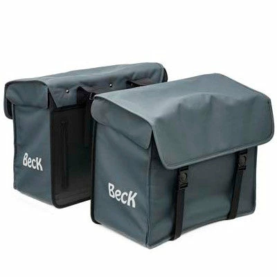 Sacoche Vélo Double 45 L Grise Beck 3 Sacoche Vélo Double 45 L Grise Beck