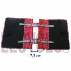 Sacoche Vélo Double Bleue 35L Boheme Basil -Remorques vélo Soldes sacoche velo double bleue 35l boheme basil full 6