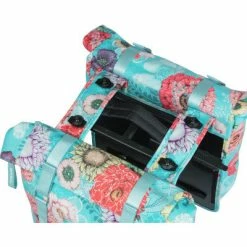 Sacoche Vélo Double Porte-bagage Amovible MIK Bleu Bloom Basil 10 Sacoche Vélo Double Porte-bagage Amovible MIK Bleu Bloom Basil -Remorques vélo Soldes sacoche velo double porte bagage amovible mik bleu bloom basil full 3