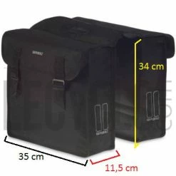Sacoches Vélo Double Mara L 26 L Basil 10 Sacoches Vélo Double Mara L 26 L Basil -Remorques vélo Soldes sacoches velo double mara l 26 l basil full 5