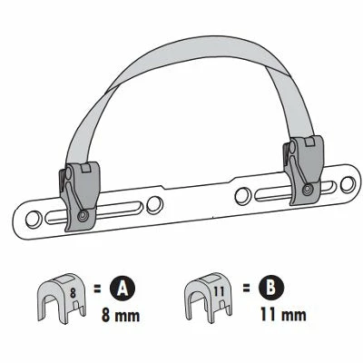 Set De Quatre Réducteurs Quick Lock 1 Ou 2 Sacoches Vélo Ortlieb 4 Set De Quatre Réducteurs Quick Lock 1 Ou 2 Sacoches Vélo Ortlieb – Image 2