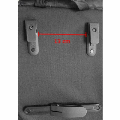 Set De Sacoches Vélo 30L Fixation Crochets XLC 6 Set De Sacoches Vélo 30L Fixation Crochets XLC – Image 4