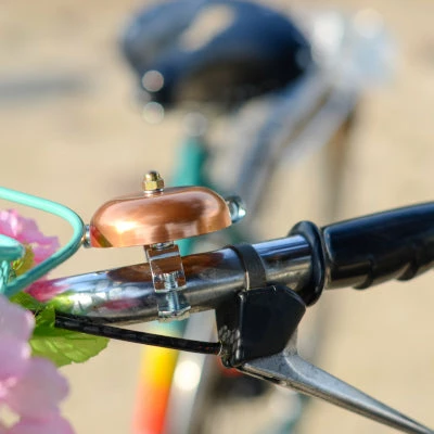 Brandless Sonnette De Vélo Au Look Ancien Couleur Cuivre 57 Mm 4 Brandless Sonnette De Vélo Au Look Ancien Couleur Cuivre 57 Mm – Image 2