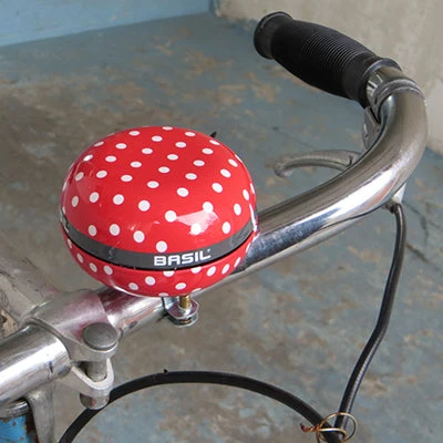 Sonnette De Vélo Big Bell Polkadot 80 Mm - Basil 5 Sonnette De Vélo Big Bell Polkadot 80 Mm - Basil – Image 3