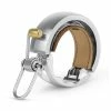 Sonnette Knog Oi Bell Luxe Argent Taille Large 2 Sonnette Knog Oi Bell Luxe Argent Taille Large -Remorques vélo Soldes sonnette knog oi bell luxe argent taille large full