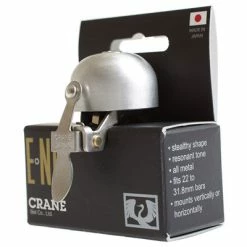 Sonnette Vélo Argent Mat E-ne Crane 10 Sonnette Vélo Argent Mat E-ne Crane -Remorques vélo Soldes sonnette velo argent mat e ne crane full 4