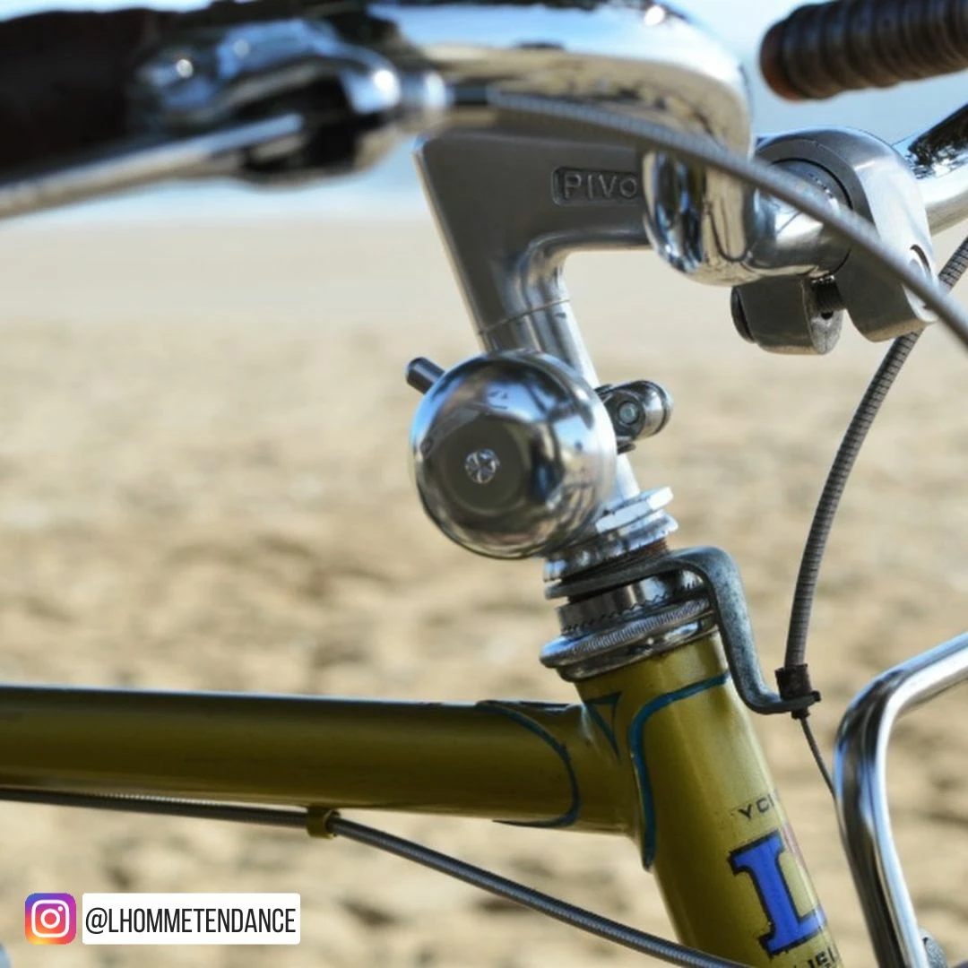 Brandless Sonnette De Vélo Au Look Ancien Couleur Argent 57 Mm 8 Brandless Sonnette De Vélo Au Look Ancien Couleur Argent 57 Mm – Image 6