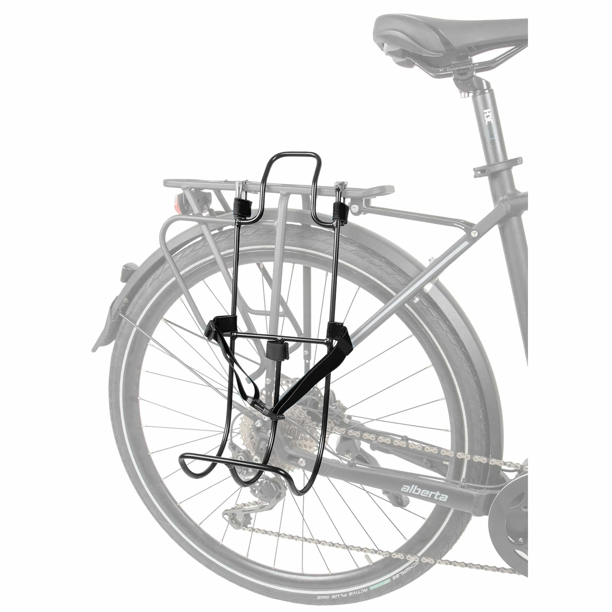 Support Sur Porte-bagages Pour Sacoche Et Sac à Dos M-Wave Racky Bag 4 Support Sur Porte-bagages Pour Sacoche Et Sac à Dos M-Wave Racky Bag – Image 2