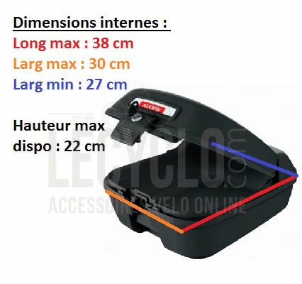 Top Case Citybox Pour Fixation GTA Klickfix Sur Porte Bagage 4 Top Case Citybox Pour Fixation GTA Klickfix Sur Porte Bagage – Image 2