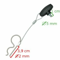 Vis à Papillon Avec Goupille Pour FollowMe 12 Vis à Papillon Avec Goupille Pour FollowMe -Remorques vélo Soldes vis a papillon avec goupille pour followme full 5